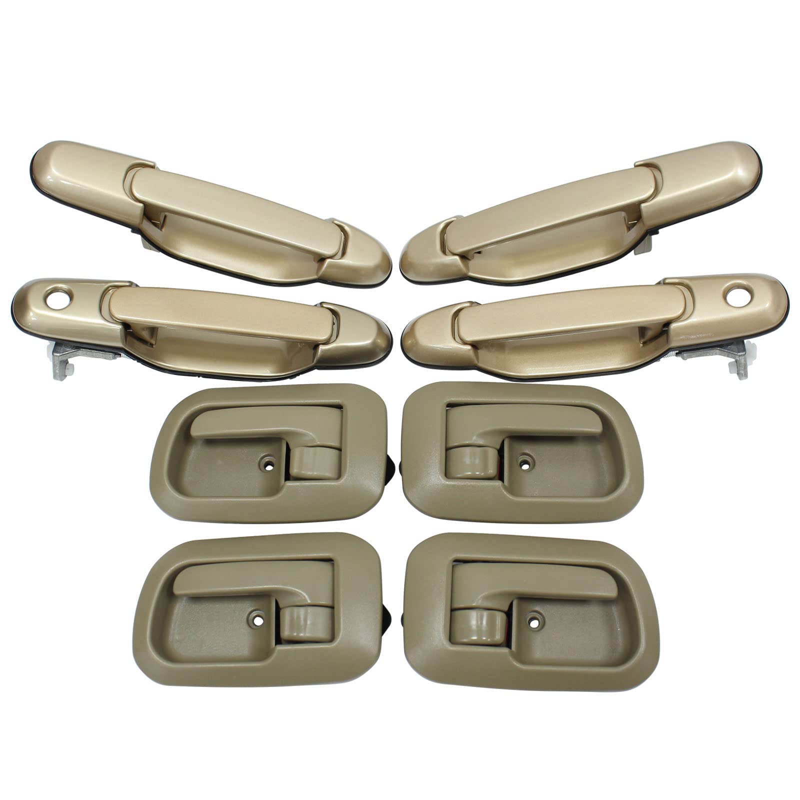 Amazon.com: MOTOKU Set of 8 Beige Interior and Exterior Door